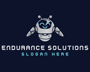 Mechanical Engineering Robot logo design