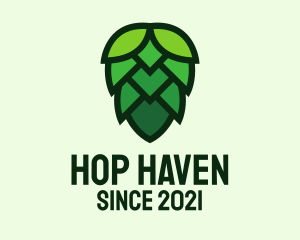 Hops - Beer Hops Flower logo design