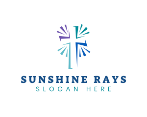 Rays - Cross Crucifix Ministry logo design