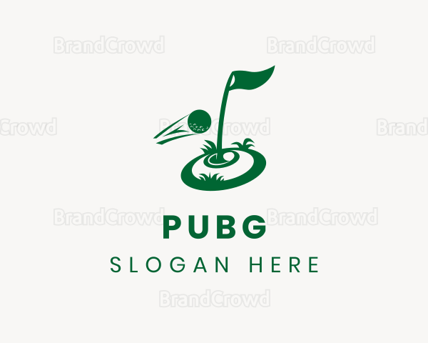 Golf Sports Game Logo