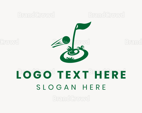 Golf Sports Game Logo