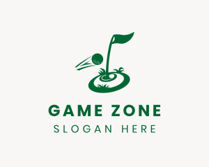 Golf Sports Game logo design