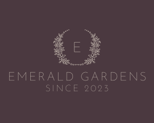 Delicate Flower Wedding Planner logo design