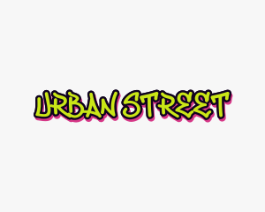 Street - Street Tattoo Graffiti logo design