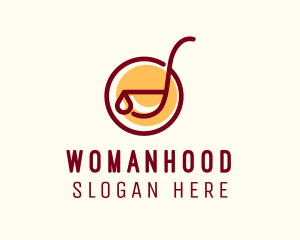 Stew - Soup Ladle Cooking logo design