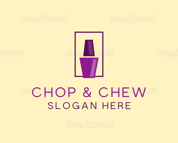 Purple Nail Polish Logo