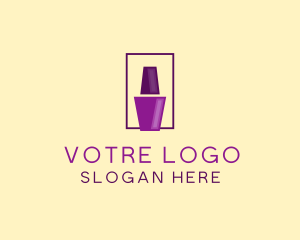Purple Nail Polish Logo
