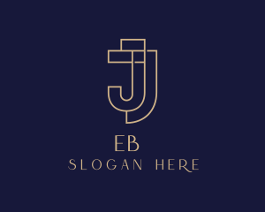 Geometric Enterprise Letter J Logo