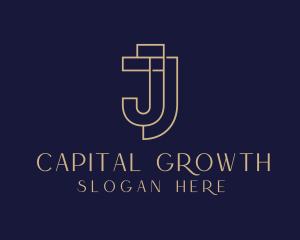 Investors - Geometric Enterprise Letter J logo design