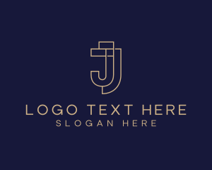 Financial - Geometric Enterprise Letter J logo design