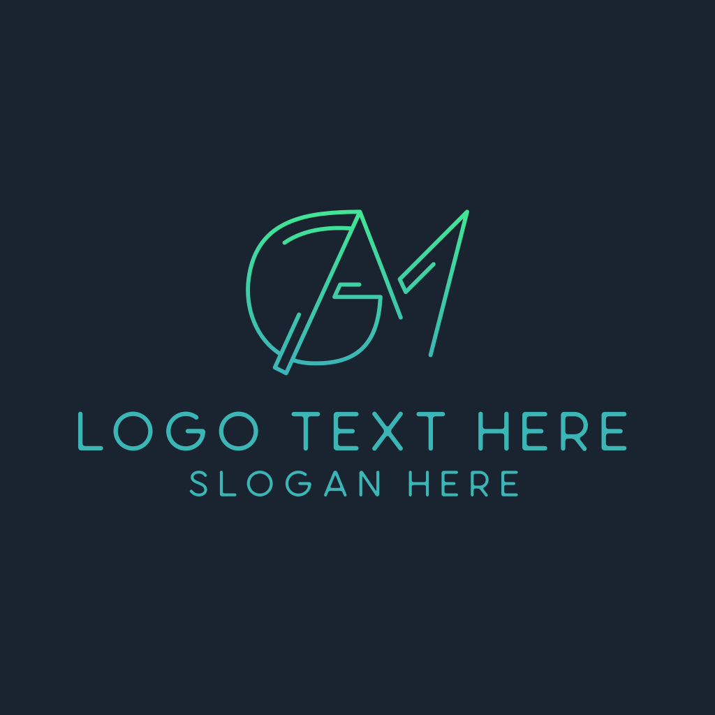 Futuristic Cyber Media Logo | BrandCrowd Logo Maker