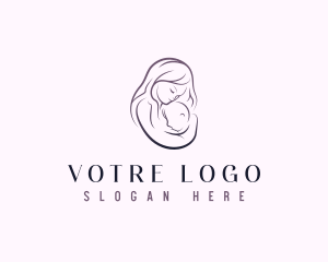 Infant Baby Mother Logo