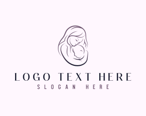 Infant Baby Mother Logo