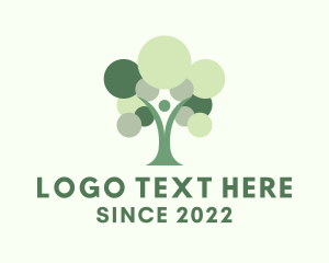 Landscaping - Sustainable Tree Planting logo design