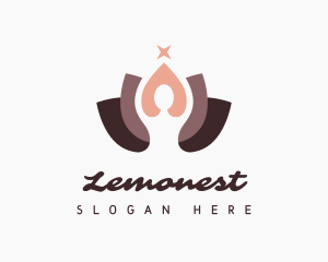 Treatment - Elegant Yoga Lotus logo design