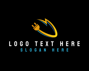 Plug - Plug Volt Charge logo design