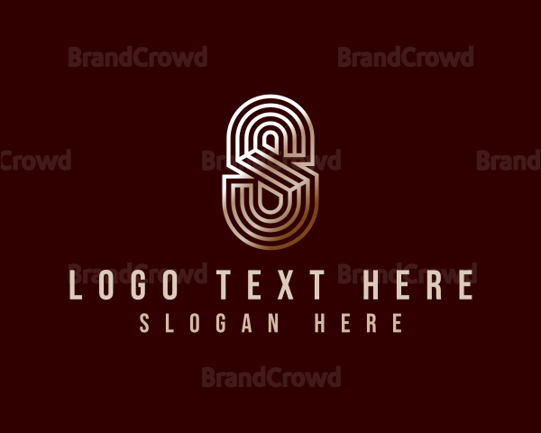 Luxury Industrial Letter S Logo