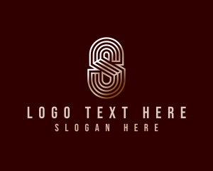 Draftman - Luxury Industrial Letter S logo design