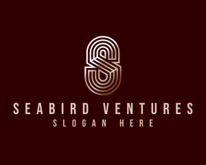 Luxury Industrial Letter S logo design