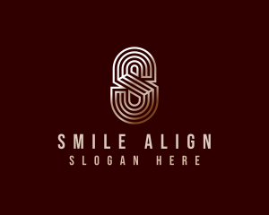 Luxury Industrial Letter S logo design