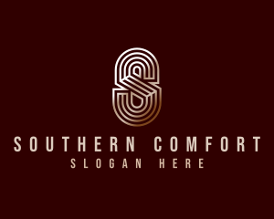 Luxury Industrial Letter S logo design