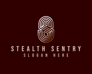 Luxury Industrial Letter S logo design