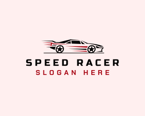 Race - Drag Racing Car Race logo design