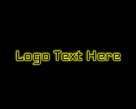 Glow - Yellow Gaming Glow logo design