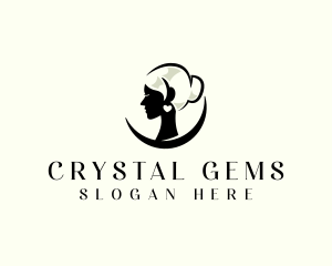 Elegant Beauty Woman logo design