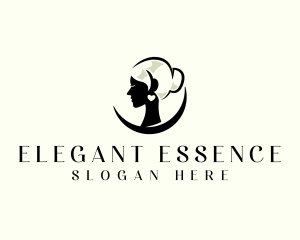 Elegant Beauty Woman logo design