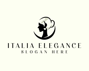 Elegant Beauty Woman logo design