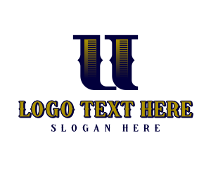 Distillery - Generic Company Brand Letter U logo design