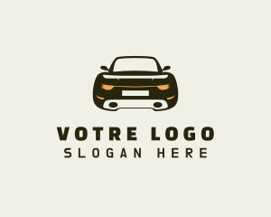 Sedan Car Racing Logo