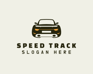 Sedan Car Racing logo design