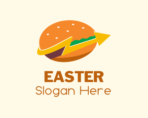 Fast Food Burger Hamburger Logo