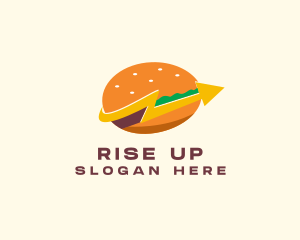 Fast Food Burger Hamburger Logo