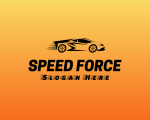 Speed Luxury Car logo design