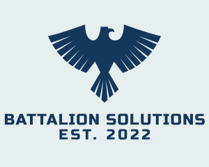 Battalion - Falcon Military Air Force logo design