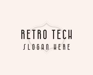 Retro Art Souvenir  logo design