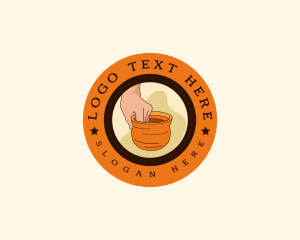 Terra Cotta - Handcrafter Artisan Pottery logo design