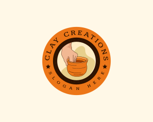 Pottery - Handcrafter Artisan Pottery logo design