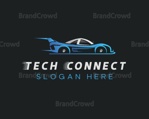 Speed Car Vehicle Logo