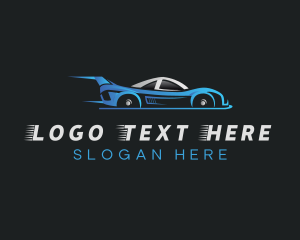 Drive - Speed Car Vehicle logo design