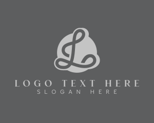 High End - Premium Beauty Fashion Letter L logo design