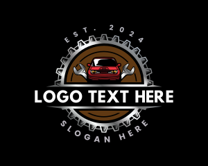 Auto Detailing - Car Garage Restoration logo design