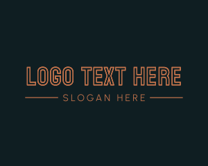 Creative Line Wordmark Logo