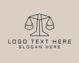 Lawyer - Urban Planning Scale logo design