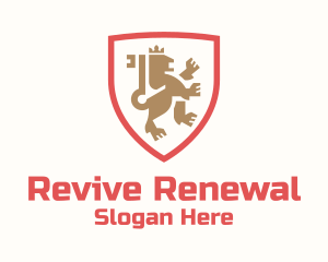 Royal Lion Crest Logo