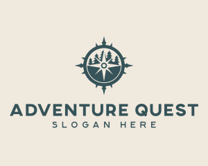 Compass Outdoor Adventure logo design