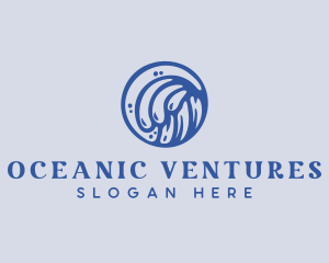 Ocean Wave Resort logo design